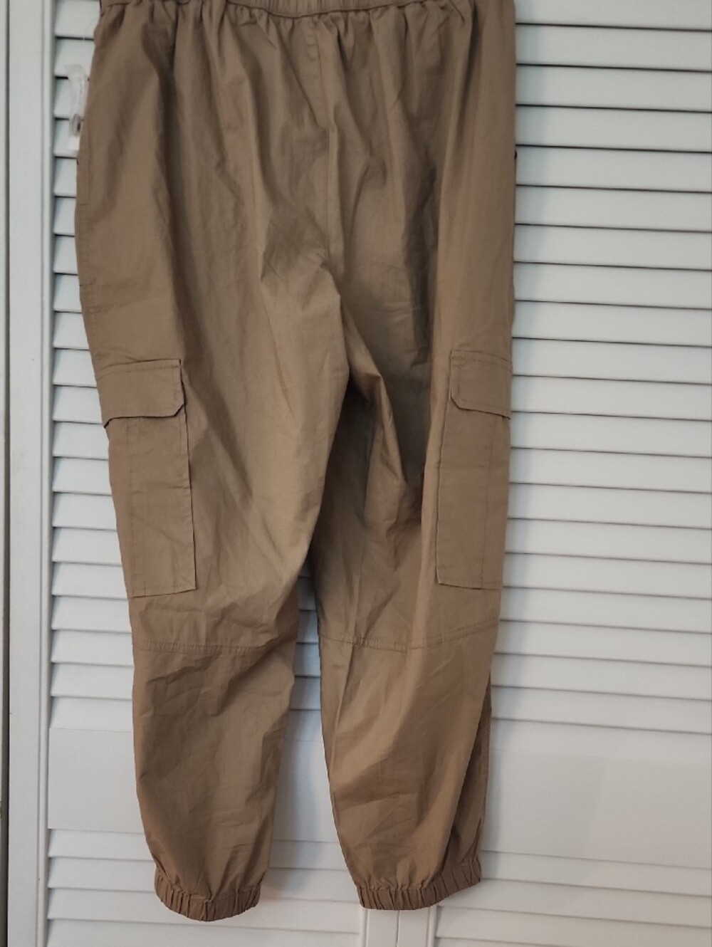 Reitmans Womens Cargo Jogger Pants - Tan - Picture 3 of 7